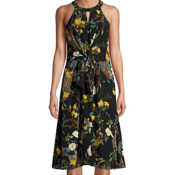 NWT Kobi Halperin Mavis Floral Print A Line Dress Size S - Picture 1 of 8